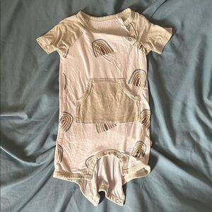 Rainbow Print Kids Bodysuit